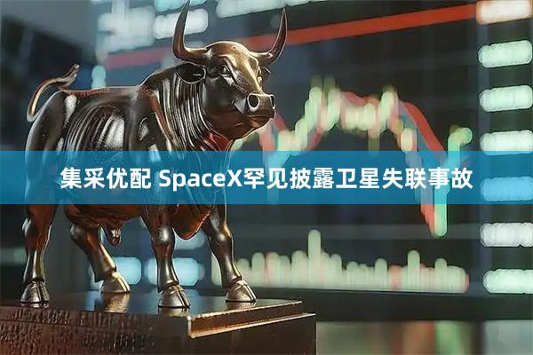 集采优配 SpaceX罕见披露卫星失联事故
